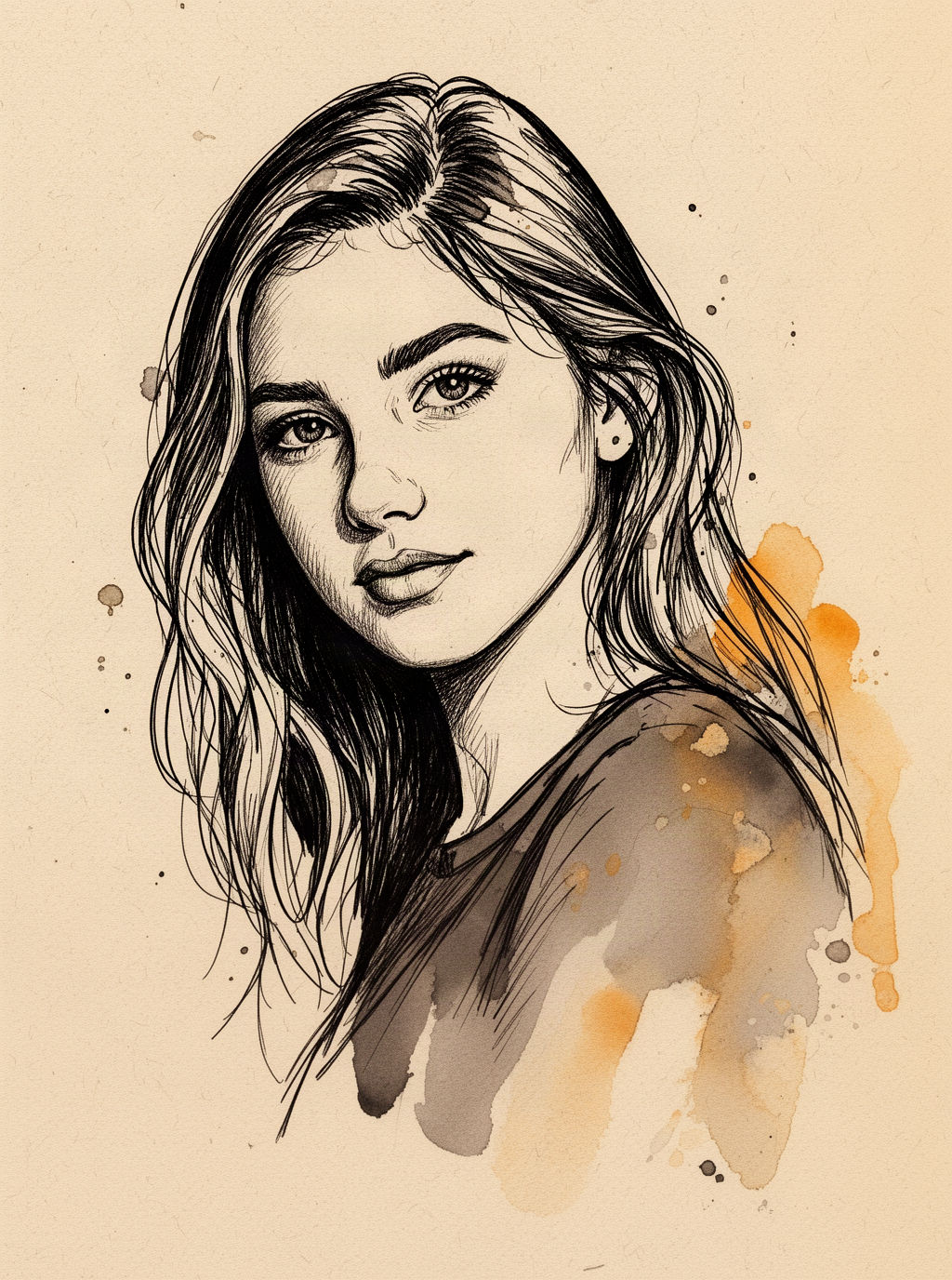 Ink Portrait preset